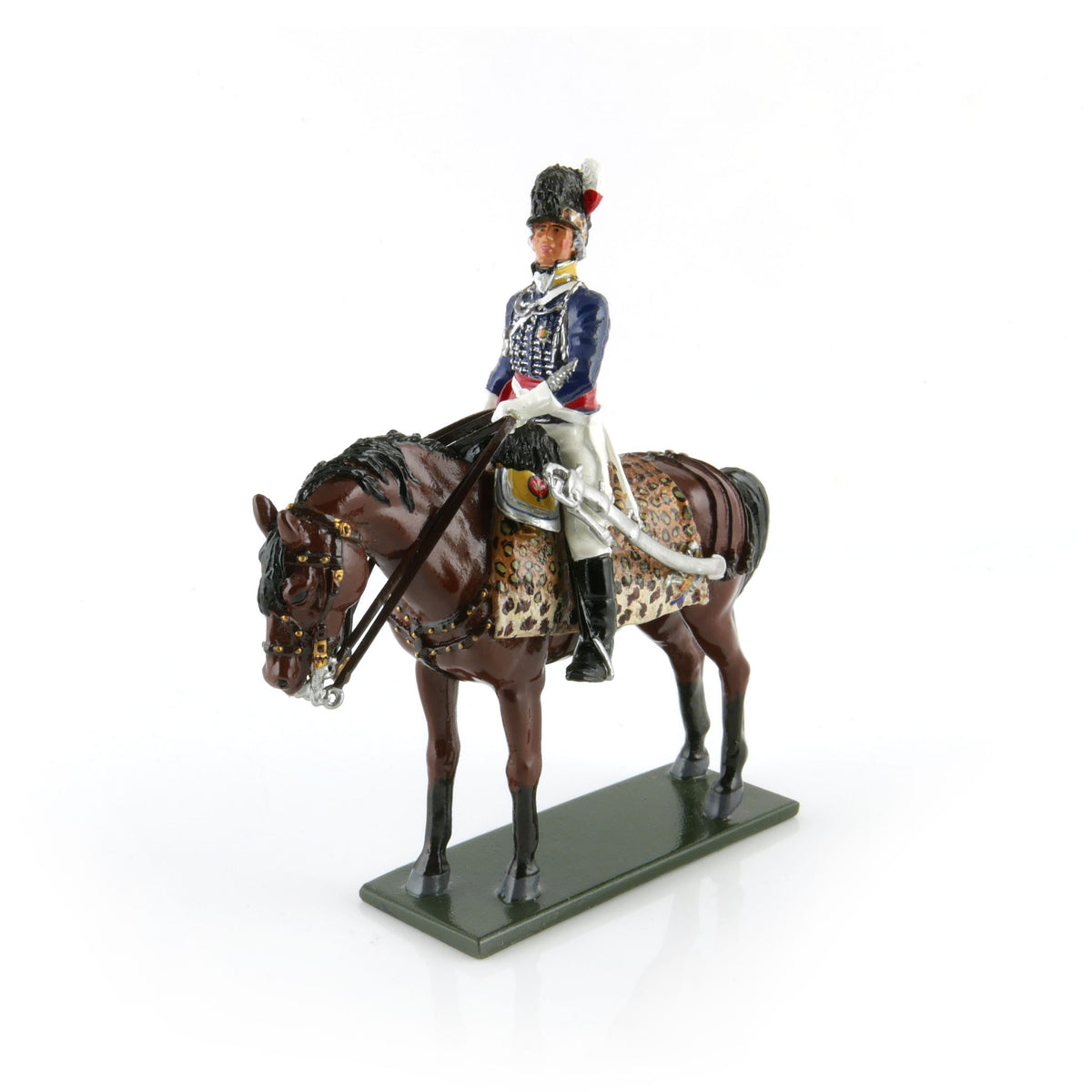 Figurine Britain 47027 – Prince Regent Colonel 10th Light Dragoons 1795 – 54mm Finition Brillante