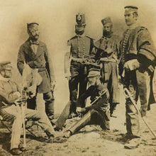 Load image into Gallery viewer, The Buffs in the Crimea - Officer group by Roger Fenton, 1855
