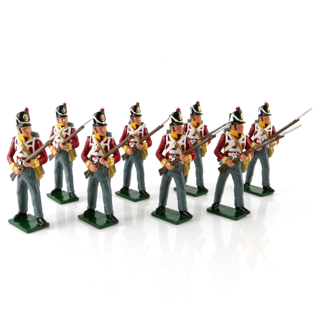British Line Infantry at the Ready, 1815