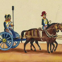 Load image into Gallery viewer, An East India Company School Miniature of a Madras Horse Artillery Gun Team, 1830