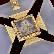 Load image into Gallery viewer, Wellington, Goethe & Moore - A Maltese Cross Pendant, 1852