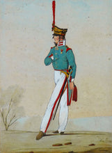 Load image into Gallery viewer, Study of a Russian Grenadier Officer, 1815 