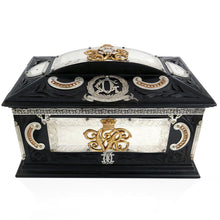 Load image into Gallery viewer, 13th Hussars - A Cavalry Officer’s Colonial Table Top Casket, 1880