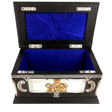 Load image into Gallery viewer, 13th Hussars - A Cavalry Officer’s Colonial Table Top Casket, 1880