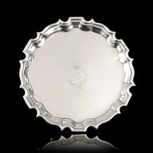 Load image into Gallery viewer, 18th Royal Hussars Mess Salver, engraved 1860