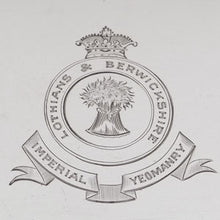 Load image into Gallery viewer, A Boer War Lothians & Berwickshire Imperial Yeomanry Presentation Cigar Box, 1902