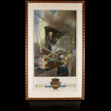 Load image into Gallery viewer, Artist’s Own Copy - Boy Cornwell, V.C., at The Battle of Jutland, 1916