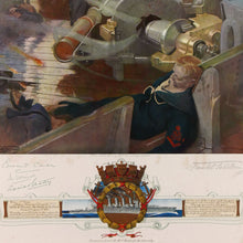 Load image into Gallery viewer, Artist’s Own Copy - Boy Cornwell, V.C., at The Battle of Jutland, 1916