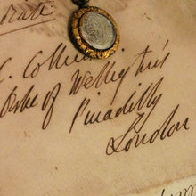 Load image into Gallery viewer, Wellington’s Butler - A Lock of the Iron Duke’s Hair, 1852
