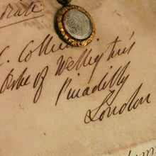 Load image into Gallery viewer, Wellington’s Butler - A Lock of the Iron Duke’s Hair, 1852