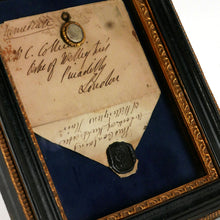 Load image into Gallery viewer, Wellington’s Butler - A Lock of the Iron Duke’s Hair, 1852
