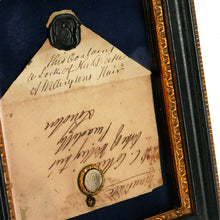 Load image into Gallery viewer, Wellington’s Butler - A Lock of the Iron Duke’s Hair, 1852
