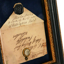 Load image into Gallery viewer, Wellington’s Butler - A Lock of the Iron Duke’s Hair, 1852