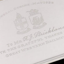 Load image into Gallery viewer, The General Strike - A Great Western Railway Presentation Tray, 1926