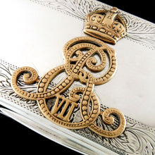 Load image into Gallery viewer, An Edwardian Cavalry Officer’s Silver Table Top Box, c. 1905 & 1925