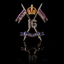 Load image into Gallery viewer, 16th Lancers Brooch
