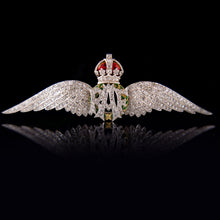 Load image into Gallery viewer, Royal Air Force Large Pilot’s Wings Brooch