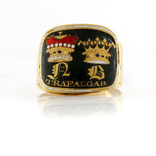 Load image into Gallery viewer, Viscount Nelson Duke of Bronte Mourning Ring, 1806