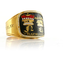 Load image into Gallery viewer, Viscount Nelson Duke of Bronte Mourning Ring, 1806