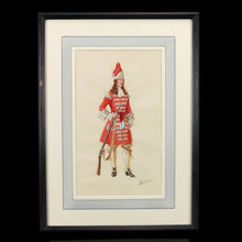 Load image into Gallery viewer, A Study of an Officer of the Beaufort Musketeers (1685), 1920