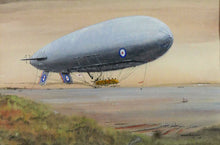 Load image into Gallery viewer, British Airships, 1917-18 by Norman Wilkinson