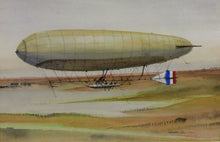Load image into Gallery viewer, British Airships, 1917-18 by Norman Wilkinson