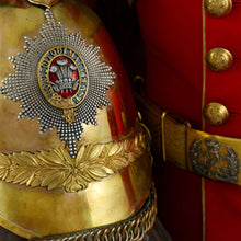 Load image into Gallery viewer, 3rd (Prince of Wales's) Dragoon Guards - Full Dress Helmet and Tunic, 1895