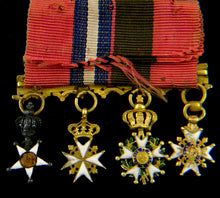 Load image into Gallery viewer, France, Set of Four Miniature Orders and Decorations, Circa 1820