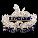 Load image into Gallery viewer, The Gloucestershire Regiment Brooch