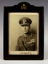Load image into Gallery viewer, A Signed Royal Presentation Portrait of King George VI, dated 1944