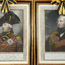 Load image into Gallery viewer, Pair of Engravings - George III and Frederick, Duke of York and Albany, 1812
