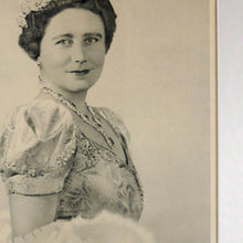 Load image into Gallery viewer, A Large Royal Presentation Portrait of Queen Elizabeth, Consort of George VI, 1947
