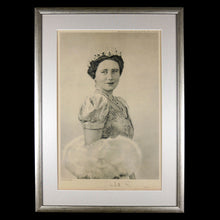 Load image into Gallery viewer, A Large Royal Presentation Portrait of Queen Elizabeth, Consort of George VI, 1947
