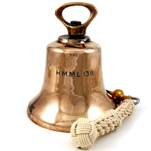 Load image into Gallery viewer, D-Day - Coastal Forces Ship’s Bell from HM Motor Launch 138, 1940
