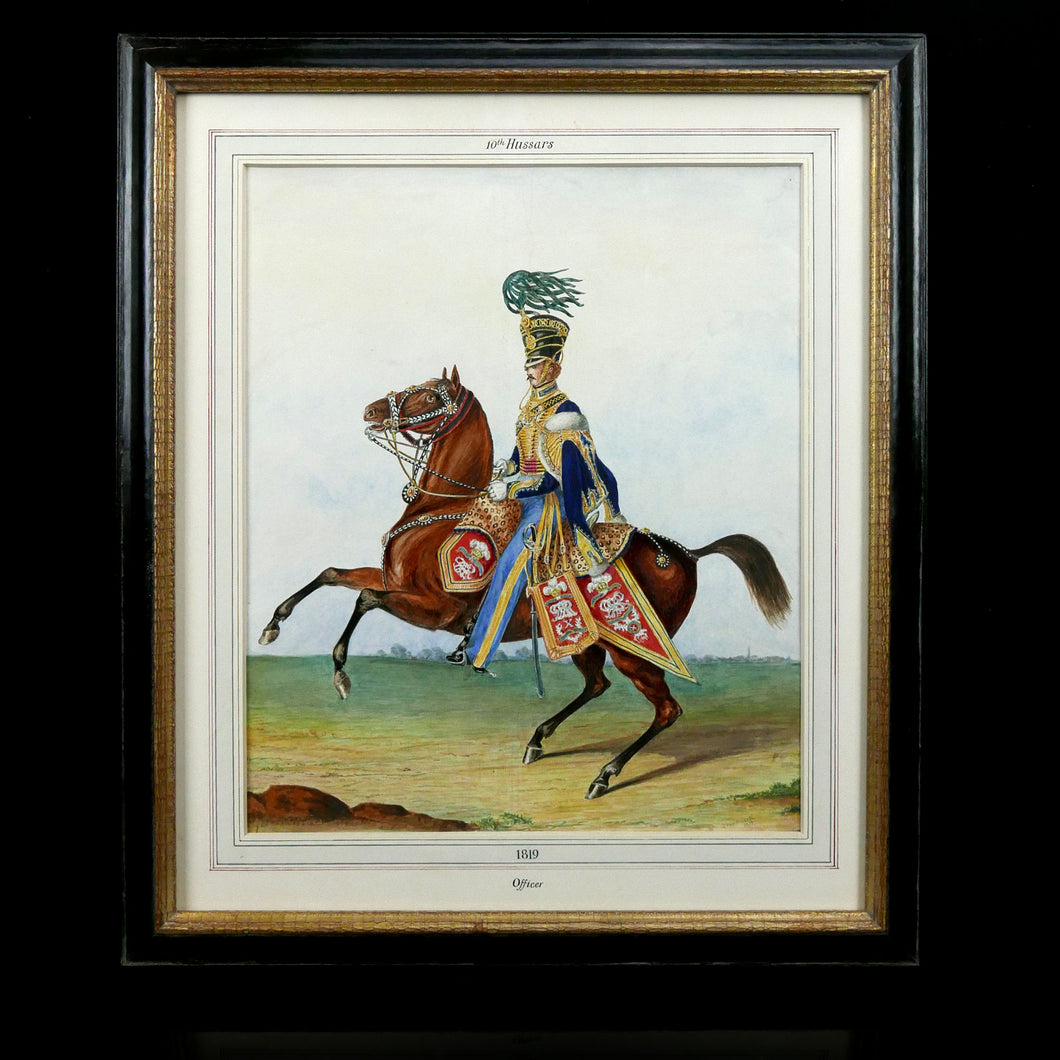 Equestrian Portrait of a Tenth Hussar (1819), 1931