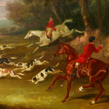 Load image into Gallery viewer, Fox Hunt - English School, 1820 
