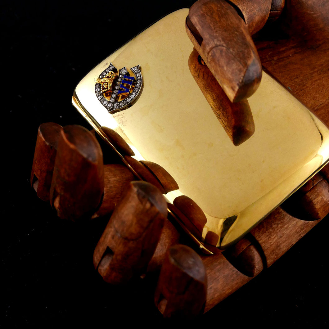Edward VII Royal Presentation Gold Cigarette Case, 1901