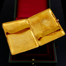 Load image into Gallery viewer, King Alfonso XIII of Spain Presentation Gold Cigarette Case, 1907
