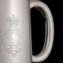 Load image into Gallery viewer, 3rd (King&#39;s Own) Hussars - Twin Handled Tankard, 1871
