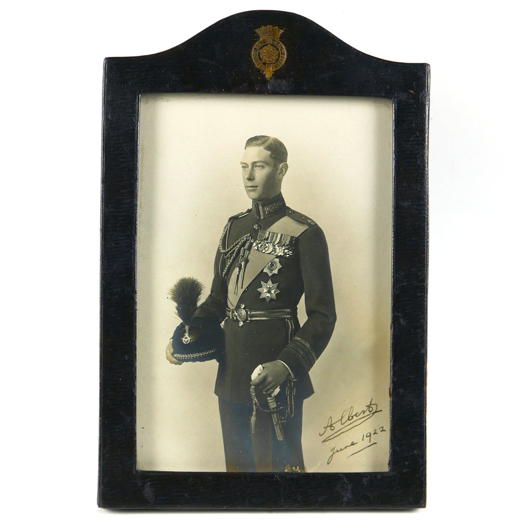 A Signed Royal Presentation Portrait of the Duke of York, 1922
