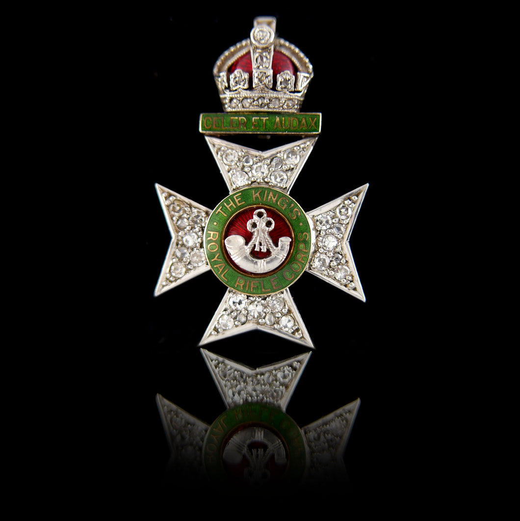 King's Royal Rifle Corps Brooch
