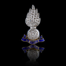 Load image into Gallery viewer, Royal Artillery Diamond Brooch
