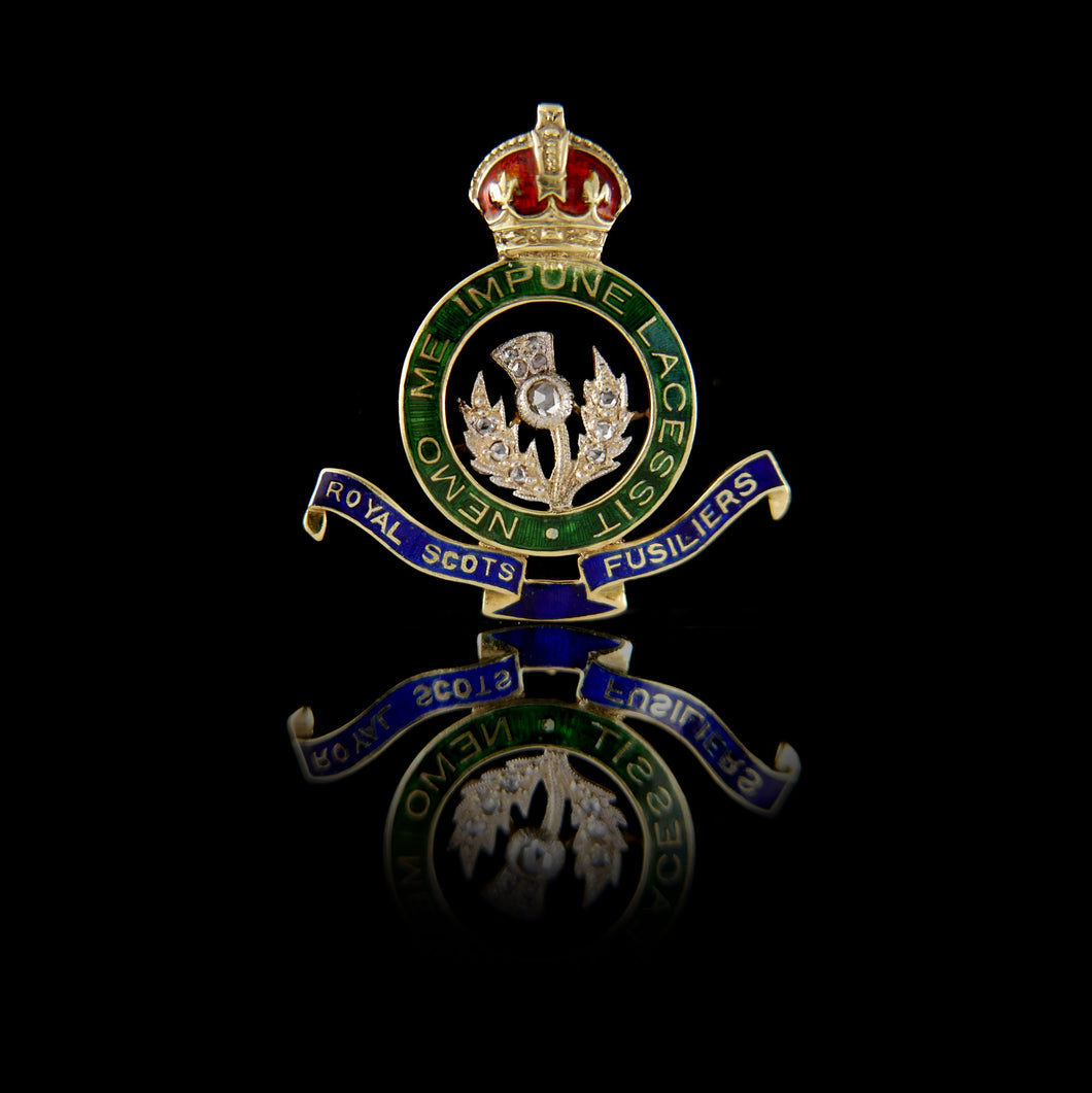 Royal Scots Fusiliers Brooch