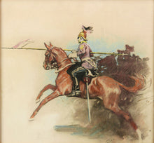 Load image into Gallery viewer, 3rd Carabiniers (Prince of Wales&#39;s Dragoon Guards) - Skill-at-Arms, 1910
