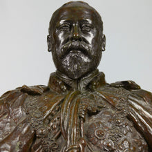 Load image into Gallery viewer, Bust of King Edward VII (1841-1910) by Sydney March, 1901
