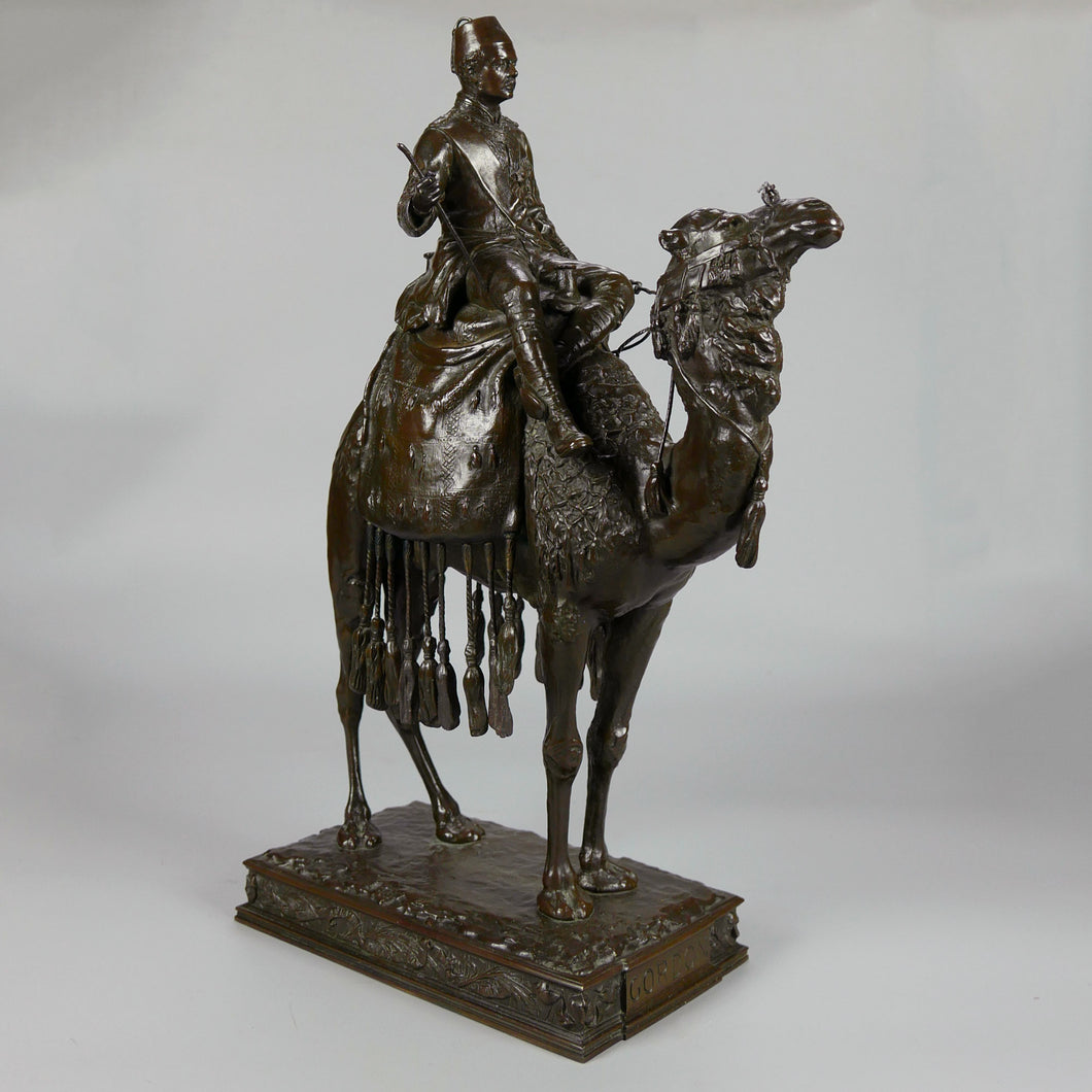 Gordon of Khartoum Mounted on a Camel, 1892