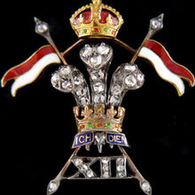 Load image into Gallery viewer, 12th Royal Lancers (Prince of Wales’s) Brooch
