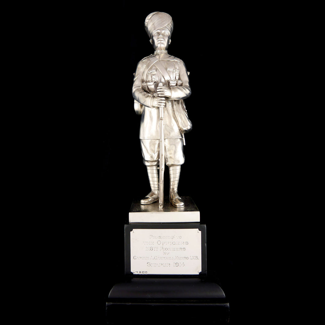 128th Pioneers - A George V Regimental Presentation Figure, 1921