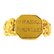 Load image into Gallery viewer, Colour Sergeant’s Beare’s Indian Gold Ring, 1857
