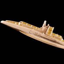 Load image into Gallery viewer, Royal Navy C-Class Submarine Brooch
